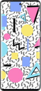 Силіконовий чехол Color shapes для Motorola Edge 30 Fusion 5G - 4893u-3198 изображение 