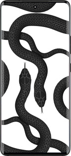 Силиконовый чехол Змеи для Motorola Edge 30 Fusion 5G - 5473u-3198 изображение 