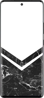 Силиконовый чехол Мраморный шеврон для Motorola Edge 30 Fusion 5G - 5570u-3198 изображение 