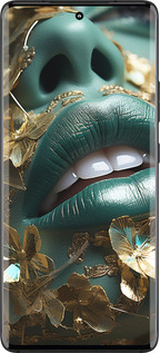 Силиконовый чехол Губы 2 для Motorola Edge 30 Fusion 5G - 5667u-3198 изображение 