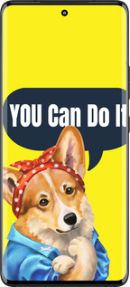 Силіконовий чехол чехол с корги You Can Do It для Motorola Edge 30 Fusion 5G - 6184u-3198 изображение 