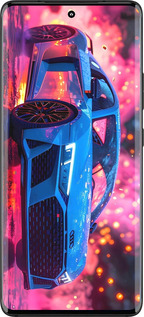 Силиконовый чехол Ауди для Motorola Edge 30 Fusion 5G - 6286u-3198 изображение 