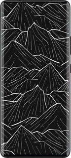 Силиконовый чехол С изображением Темных гор для Motorola Edge 30 Fusion 5G - 6489u-3198 изображение 