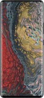 Силиконовый чехол С изображением абстрактной живописи для Motorola Edge 30 Fusion 5G - 6530u-3198 изображение 
