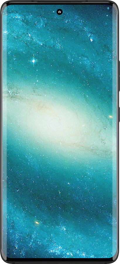 Силиконовый чехол Голубая галактика для Motorola Edge 30 Fusion 5G - 177u-3198 изображение 