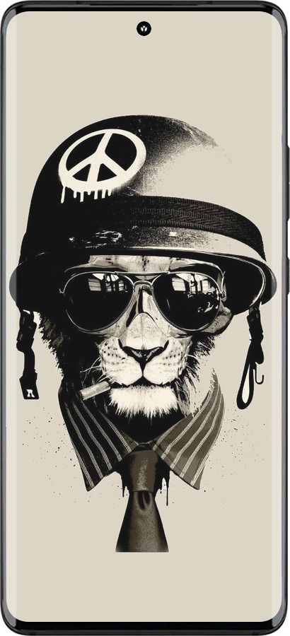 Силиконовый чехол tattoo soldier для Motorola Edge 30 Fusion 5G - 4165u-3198 изображение 
