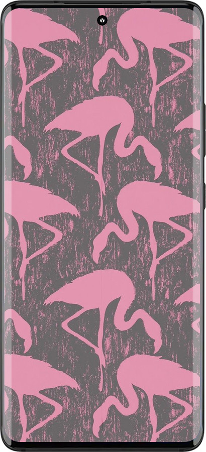 Силіконовий чехол Vintage-Flamingos для Motorola Edge 30 Fusion 5G - 4171u-3198 изображение 
