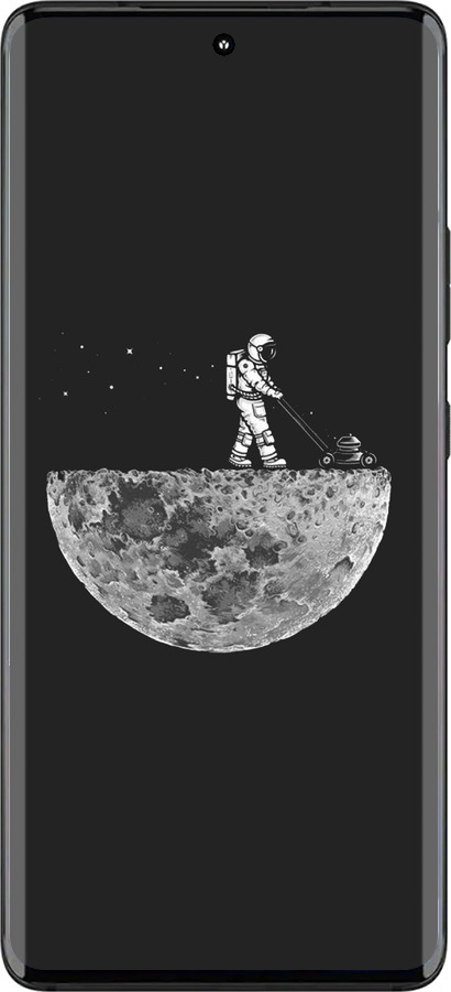 Силиконовый чехол Moon in dark для Motorola Edge 30 Fusion 5G - 4176u-3198 изображение 