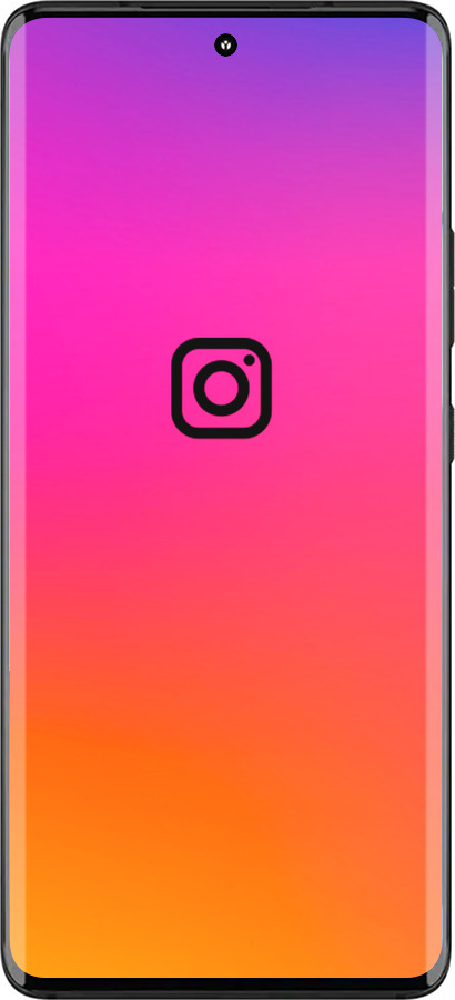 Силиконовый чехол Instagram для Motorola Edge 30 Fusion 5G - 4273u-3198 изображение 