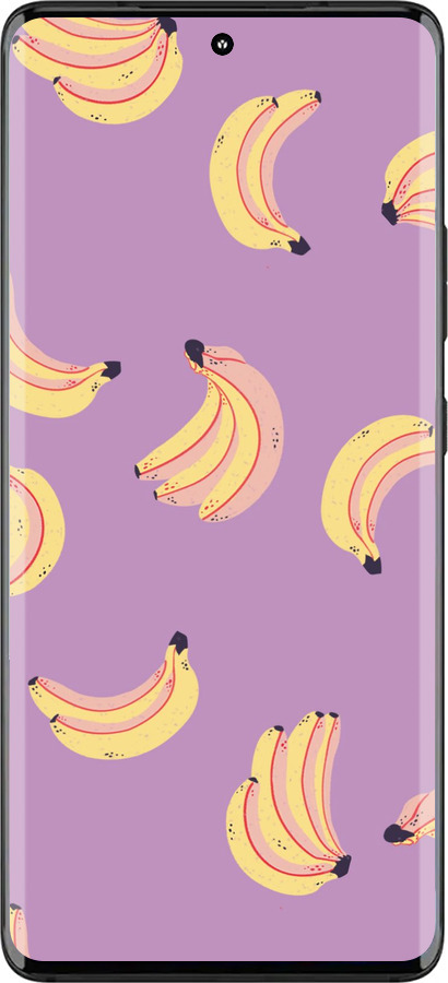 Силиконовый чехол Бананы для Motorola Edge 30 Fusion 5G - 4312u-3198 изображение 