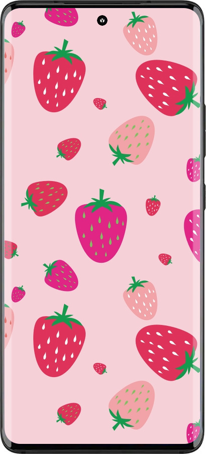 Силіконовий чехол Полунички для Motorola Edge 30 Fusion 5G - 4332u-3198 изображение 