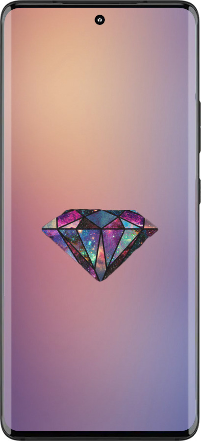 Силиконовый чехол Диамант для Motorola Edge 30 Fusion 5G - 4352u-3198 изображение 