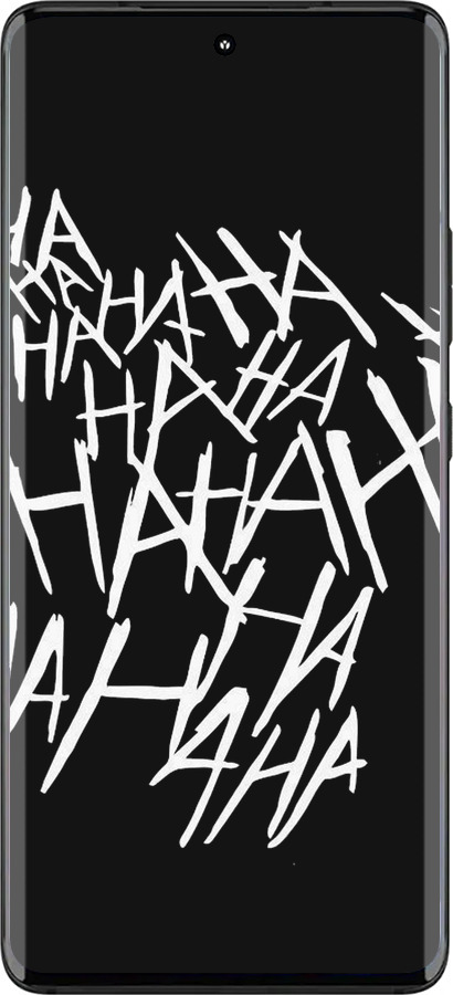 Силиконовый чехол joker hahaha для Motorola Edge 30 Fusion 5G - 4509u-3198 изображение 