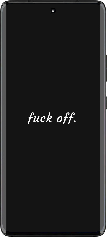 Силиконовый чехол Fuck off для Motorola Edge 30 Fusion 5G - 4731u-3198 изображение 