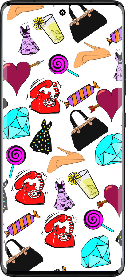 Силіконовий чехол stickers для Motorola Edge 30 Fusion 5G - 4757u-3198 изображение 