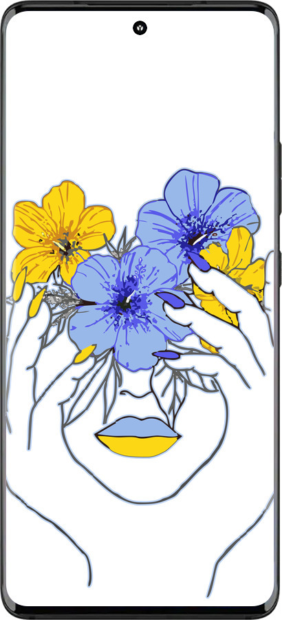 Силиконовый чехол Девушка v4 для Motorola Edge 30 Fusion 5G - 5276u-3198 изображение 