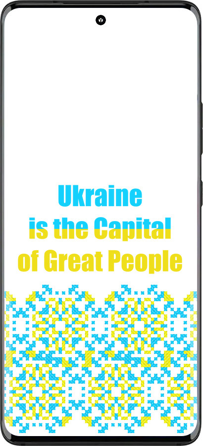 Силиконовый чехол Ukraine для Motorola Edge 30 Fusion 5G - 5283u-3198 изображение 