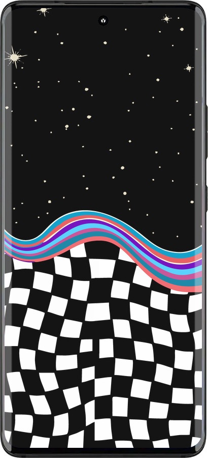 Силиконовый чехол Абстрактный космос для Motorola Edge 30 Fusion 5G - 5512u-3198 изображение 