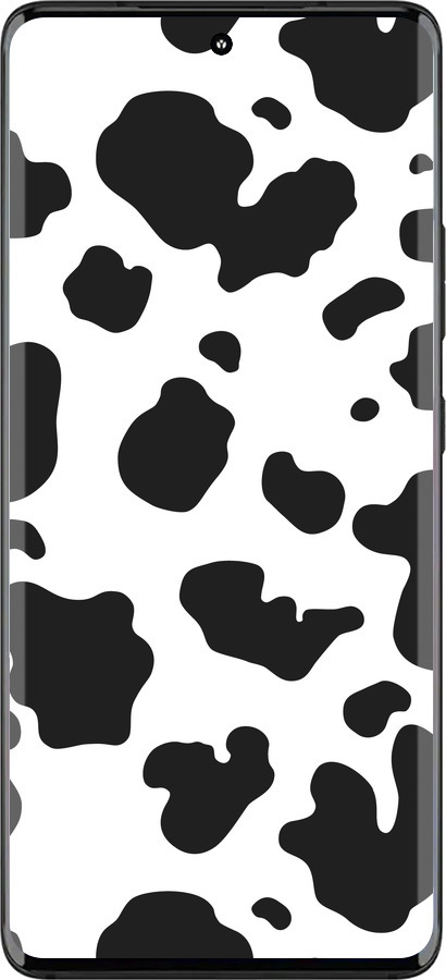Силиконовый чехол Шкура коровы для Motorola Edge 30 Fusion 5G - 5576u-3198 изображение 