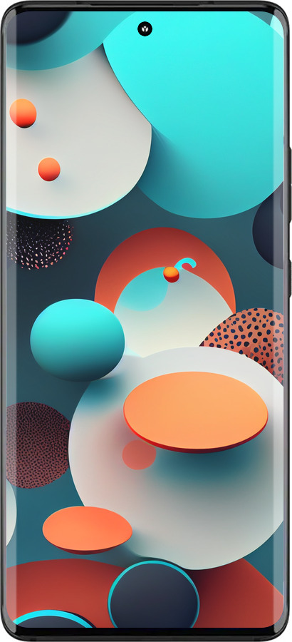 Силиконовый чехол Горошек абстракция для Motorola Edge 30 Fusion 5G - 5608u-3198 изображение 
