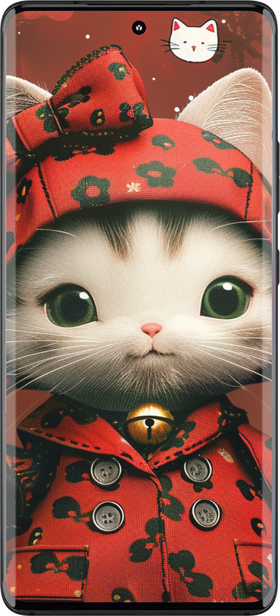 Силиконовый чехол Sweet Hello Kitty для Motorola Edge 30 Fusion 5G - 6035u-3198 изображение 