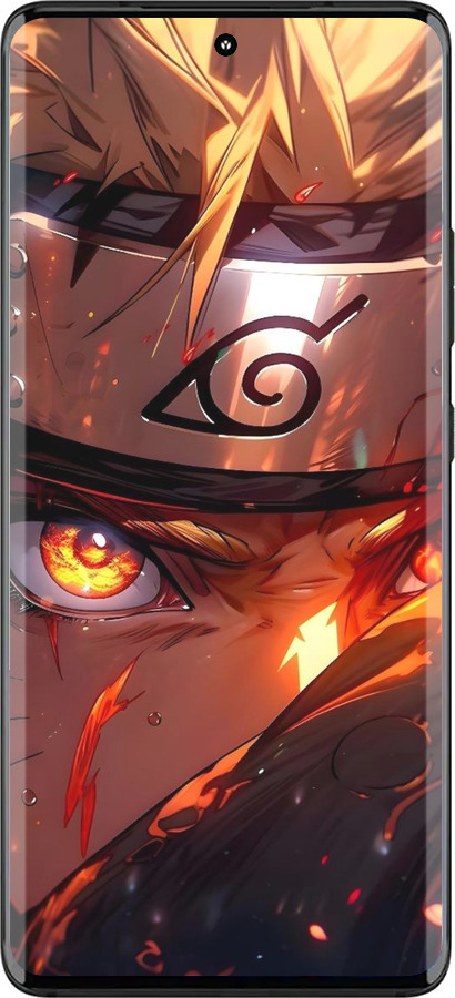 Силиконовый чехол Наруто для Motorola Edge 30 Fusion 5G - 6277u-3198 изображение 