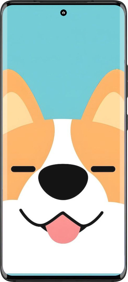 Силіконовий чехол Корги для Motorola Edge 30 Fusion 5G - 6280u-3198 изображение 