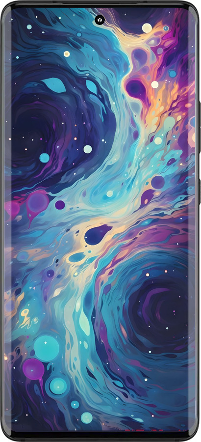 Силиконовый чехол Арт акварель для Motorola Edge 30 Fusion 5G - 6329u-3198 изображение 