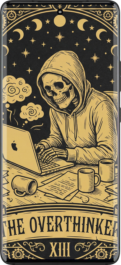 Силиконовый чехол The Overthinker для Motorola Edge 30 Fusion 5G - 6774u-3198 изображение 