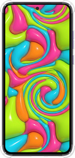 Силикон с усиленными углами чехол Y2K Jelly Dream для Motorola Edge 30 Neo - 6780sp-3256 изображение 