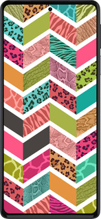 Силиконовый чехол Шеврон v3 для Motorola Edge 30 Pro - 1058u-2826 изображение 