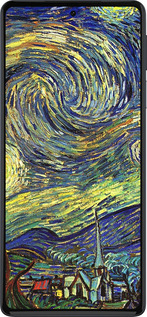 Силиконовый чехол Винсент Ван Гог. Звёздная ночь для Motorola Edge 30 Pro - 163u-2826 изображение 
