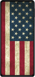 Силиконовый чехол Флаг США для Motorola Edge 30 Pro - 395u-2826 изображение 