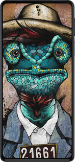 Силиконовый чехол Хамелеон в розыске для Motorola Edge 30 Pro - 4030u-2826 изображение 