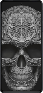 Силиконовый чехол skull-ornament для Motorola Edge 30 Pro - 4101u-2826 изображение 