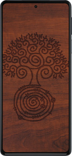 Силиконовый чехол Узор дерева для Motorola Edge 30 Pro - 4119u-2826 изображение 