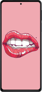 Силиконовый чехол Sexy lips для Motorola Edge 30 Pro - 4174u-2826 изображение 