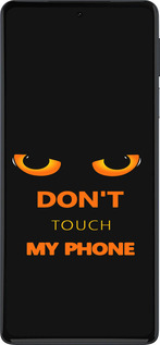 Силиконовый чехол Don't touch the phone для Motorola Edge 30 Pro - 4261u-2826 изображение 