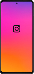 Силиконовый чехол Instagram для Motorola Edge 30 Pro - 4273u-2826 изображение 