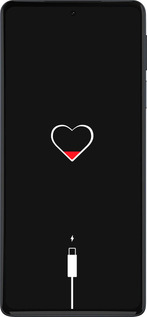 Силиконовый чехол Подзарядка сердца для Motorola Edge 30 Pro - 4274u-2826 изображение 