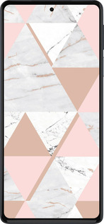 Силиконовый чехол Мраморная симметрия для Motorola Edge 30 Pro - 4344u-2826 изображение 