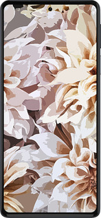 Силиконовый чехол пионы акварелью для Motorola Edge 30 Pro - 4376u-2826 изображение 