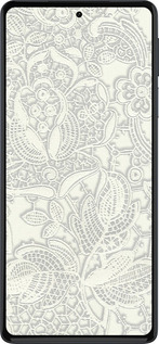 Силиконовый чехол Белое кружево для Motorola Edge 30 Pro - 4383u-2826 изображение 