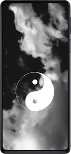 Силиконовый чехол Инь и Янь для Motorola Edge 30 Pro - 4389u-2826 изображение 