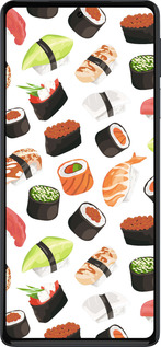 Силиконовый чехол Суши для Motorola Edge 30 Pro - 4404u-2826 изображение 