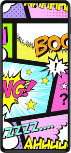 Силиконовый чехол Комикс 1 для Motorola Edge 30 Pro - 4407u-2826 изображение 