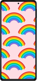 Силиконовый чехол Rainbows для Motorola Edge 30 Pro - 4478u-2826 изображение 
