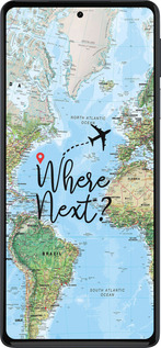 Силиконовый чехол Путешествие для Motorola Edge 30 Pro - 4503u-2826 изображение 