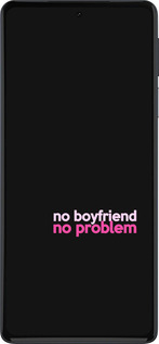Силиконовый чехол no boyfriend no problem для Motorola Edge 30 Pro - 4549u-2826 изображение 