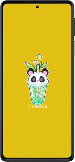 Силиконовый чехол Панда 1 для Motorola Edge 30 Pro - 4558u-2826 изображение 